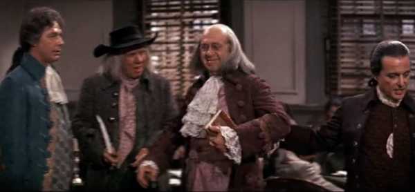 Enough palling around, Franklin